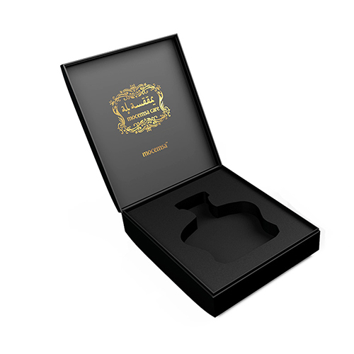 Hinged Gift Box With Gold Logo