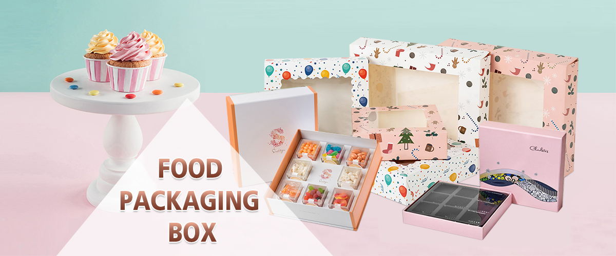 food packaging box banner